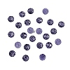 Printed Resin Cabochons LS-CRES-WH0010-5-1