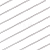 20M Tarnish Resistant 304 Stainless Steel Curb Chains CHS-BBC0001-15-7