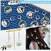 Alloy Enamel Panda Pendant Stitch Markers HJEW-AB00267-4