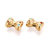 Ion Plating(IP) 304 Stainless Steel Enamel Beads STAS-N114-23A-G-2