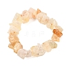 Heated Natural Citrine Beads Strands G-I283-F27-3
