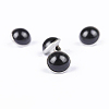 Resin Shank Buttons BUTT-WH0016-04G-17-1