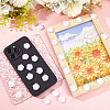 100Pcs Opaque ABS Plastic Cabochons KY-SP0001-16A-4