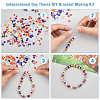 SUPERFINDINGS Independence Day Theme DIY Bracelet Making Kit DIY-FH0006-53-4