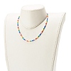 Glass Seed Beads Beaded Necklaces NJEW-JN03501-5