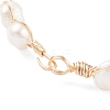 Natural Cultured Freshwater Pearl Beaded Bracelets for Women BJEW-JB07724-01-5