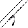 304 Stainless Steel Ball Chain Necklace for Men Women NJEW-K245-017C-2