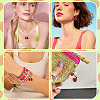4Pcs 2 Styles Handmade Polymer Clay Beads CLAY-TA0001-98B-8