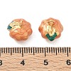 304 Stainless Steel Enamel Pendants STAS-Q119-25G-04-3