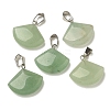 Natural Green Aventurine Pendants G-Z067-05P-06-1