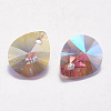 Faceted Glass Rhinestone Pendants RGLA-F053-A-371PS-2