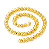 108Pcs 2 Strands Electroplate Glass Beads Strands EGLA-TA0013-58-2