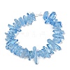 Natural Quartz Crystal Points Beads Strands G-K181-B06-01-2