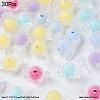 30Pcs Transparent Acrylic Beads FACR-YW0001-08-1