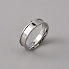 201 Stainless Steel Grooved Finger Ring Settings STAS-WH0027-27F-P-1