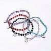 304 Stainless Steel Charm Bracelets BJEW-JB02462-1