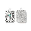 Synthetic Turquoise Pendants X-FIND-TADZ0001-07AS-2