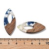 Resin and Walnut Pendants FIND-R051-12C-3