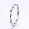 Tarnish Resistant Punk Rock Style BJEW-P222-11P-1