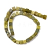 Natural Xiuyan Jade Beads Strands G-B155-C04-8x8mm-3