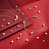 60Pcs 3 Style Brass Beads KK-PH0005-55-WH-4