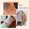 12Pcs 4 Colors Imitation Jade Glass Beads GLAA-CJ0002-97-7