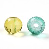 Baking Painted Transparent Glass Beads DGLA-Q022-6mm-M-3