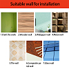 CREATCABIN Acrylic Mirror Wall Stickers Decal DIY-CN0001-13B-R-7