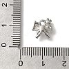 Rack Plating Brass Micro Pave Cubic Zirconia Charms KK-M014-02C-P-3