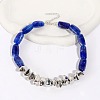 Resin & CCB Plastic & Alloy Beaded Necklaces FS-WG89AB9-01-1