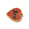 304 Stainless Steel Enamel Charms STAS-P388-19C-G-2
