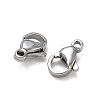 304 Stainless Steel Lobster Claw Clasps SA-CBAF1D5-25P-D-2