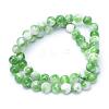 Natural Dyed Persian Jade Gemstone Bead Strands G-R271-6mm-XP01-2