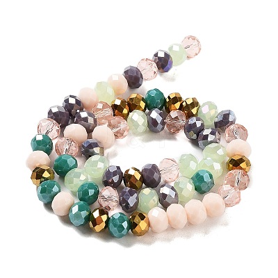 Glass Beads Strands EGLA-A034-M10mm-17-1
