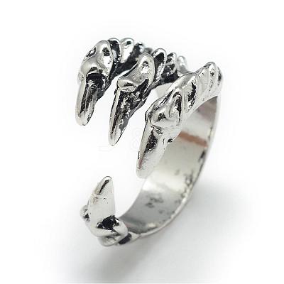 Adjustable Alloy Cuff Finger Rings RJEW-S038-007-1