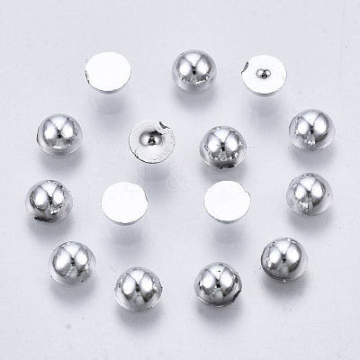 ABS Plastic Cabochons OACR-S034-4mm-02-1