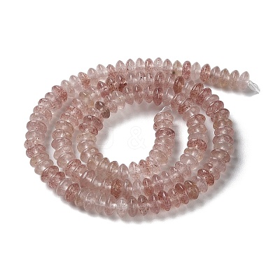 Natural Strawberry Quartz Beads Strands G-Z030-A17-01-1