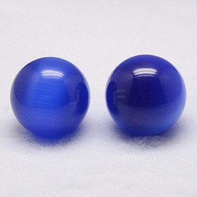 Cat Eye Sphere Ball Display Decoration DJEW-D031-40mm-03-1