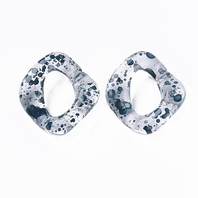 Transparent Acrylic Linking Rings OACR-N009-016A-05-1