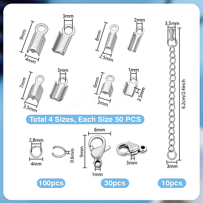 DIY Jewelry Making Findings Kits DIY-PH0033-70-1