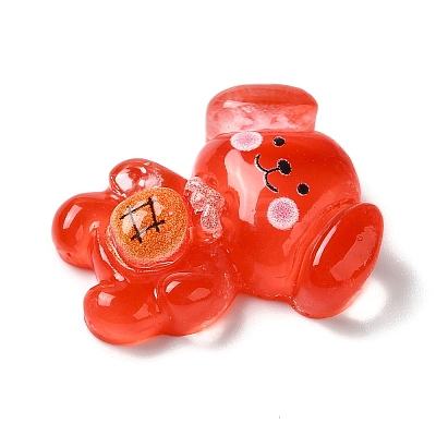 Translucent Resin Decoden Cabochons RESI-M039-04A-1
