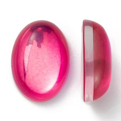 Glass Cabochons GGLA-K004-18x25mm-1