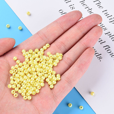 Opaque Acrylic Beads MACR-S371-11-I07-1