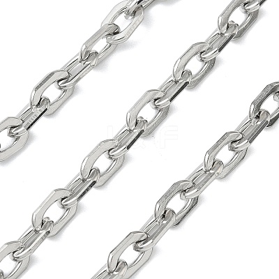 304 Stainless Steel Cable Chains CHS-G043-02P-1