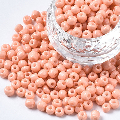 6/0 Glass Seed Beads SEED-S058-A-F414-1