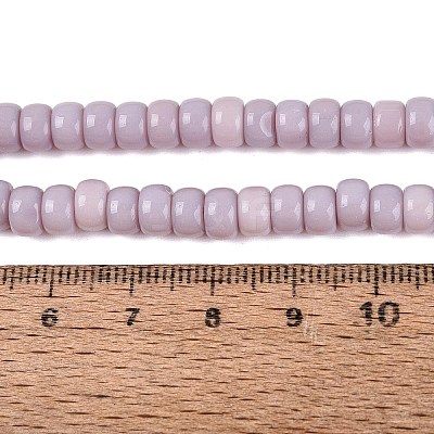 Opaque Glass Beads Strands GLAA-NH0002-B01-C08-1