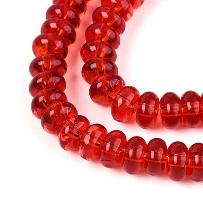 Transparent Glass Beads Strands GLAA-ZX008-6mm-19C-1
