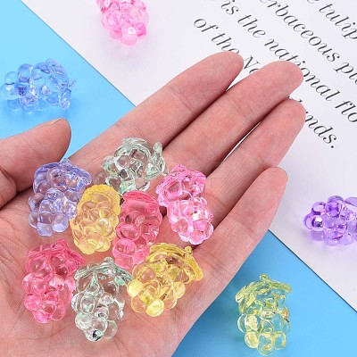 Transparent Acrylic Beads MACR-S373-78-B-1