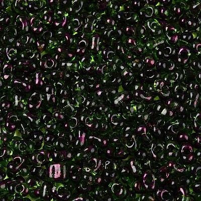 Picasso Spray Painted Glass Seed Beads SEED-T006-04-17-1