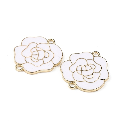 Spray Painted Alloy Connector Charms PALLOY-K001-20C-1